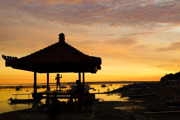 Sanur Beach Sunset