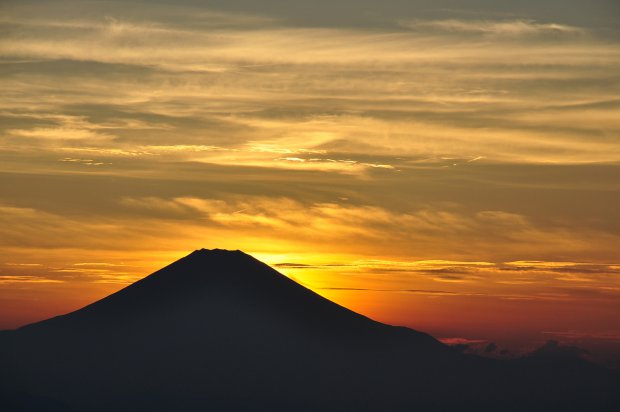 湘南の夕陽