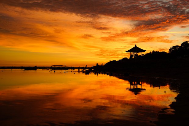 Sanur Beach Sunset