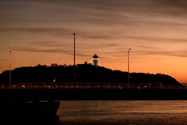 湘南の夕陽