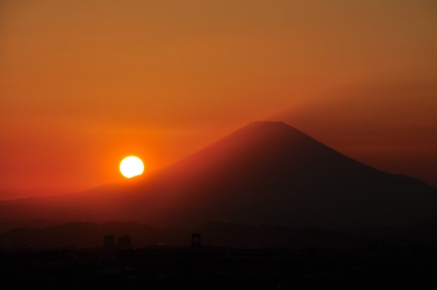 湘南の夕陽