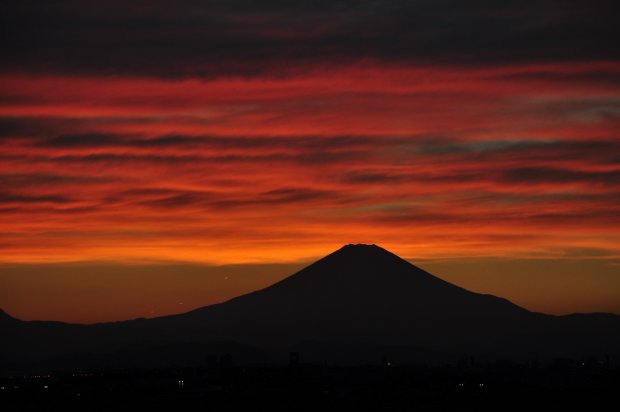 湘南の夕陽