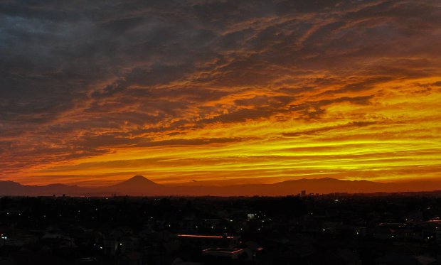 湘南の夕陽