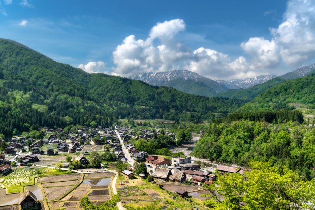 世界遺産　白川郷 合掌造り集落