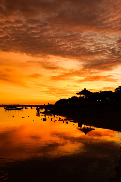 Sanur Beach Sunset